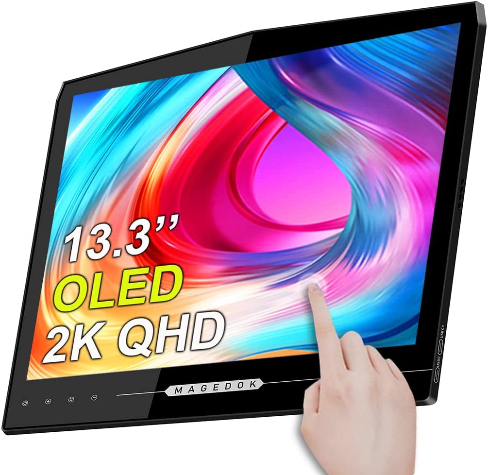 楽天市場】2K 有機elモバイルモニター タッチ 13.3インチ OLED