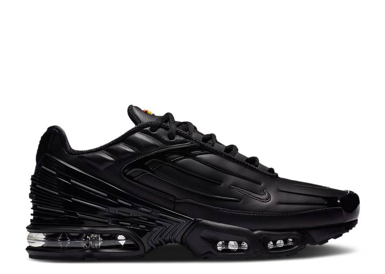 楽天市場】【 NIKE AIR MAX PLUS 3 LEATHER 'TRIPLE BLACK' / BLACK