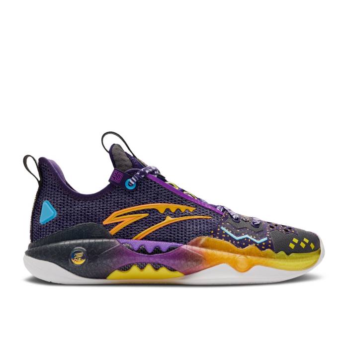 楽天市場】Anta 【 Shock Wave 5 Pro 'Agility' Men Purple/Grey