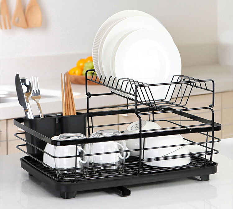 楽天市場】【30%OFF スーパーSALE限定】送料無料 水切りラック 2段