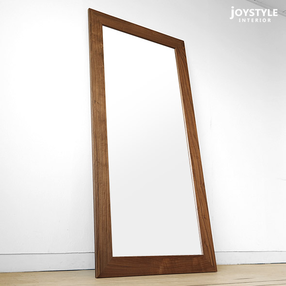 楽天市場】ウォールミラー 立掛けミラー 木枠の壁掛け鏡 姿見 幅69cm