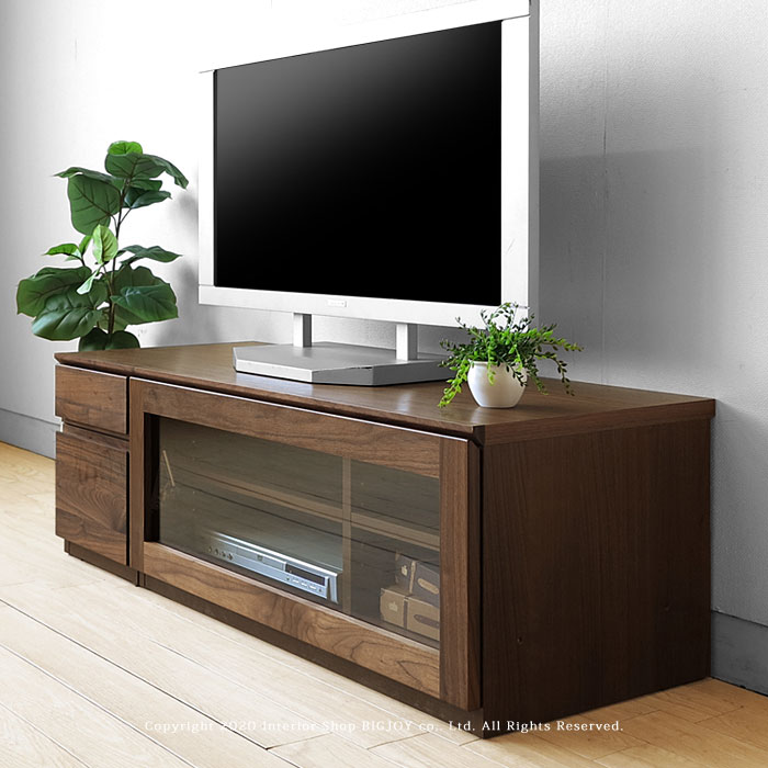 楽天市場】テレビ台 ガラス扉 引き出し ユニットテレビボード 開梱設置