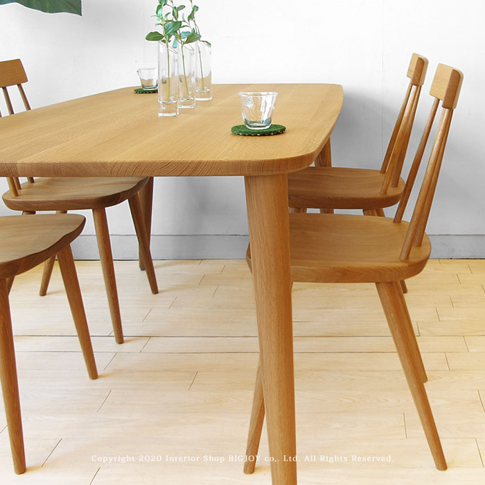 楽天市場】飛騨産業/侭 ダイニングテーブル ダイニングテーブル 角丸