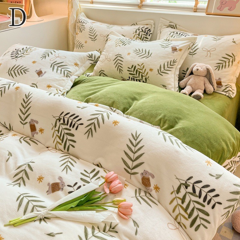 楽天市場】「品質良い」布団カバー 4点セット 花柄 フラットシーツ 3点