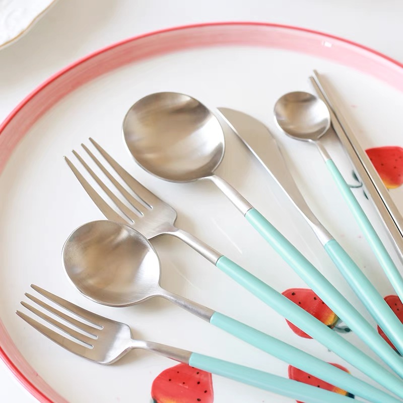 0531K プリカジュール スプーンフォークセット14CM