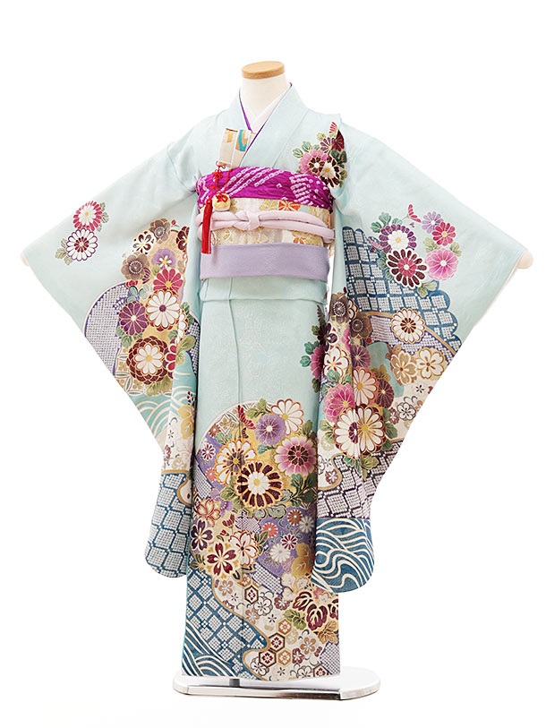 楽天市場】七五三 着物 7歳 フルセット レンタル 女の子Y214【高級正絹