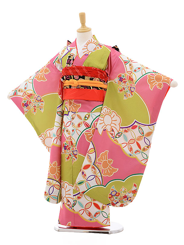 楽天市場】七五三 着物 7歳（カラーピンク）（キッズ・ベビー