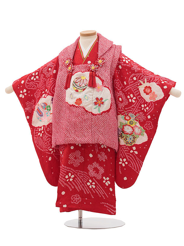 楽天市場】七五三 着物 3歳 レンタル 七五三 3歳 被布 セット 4542