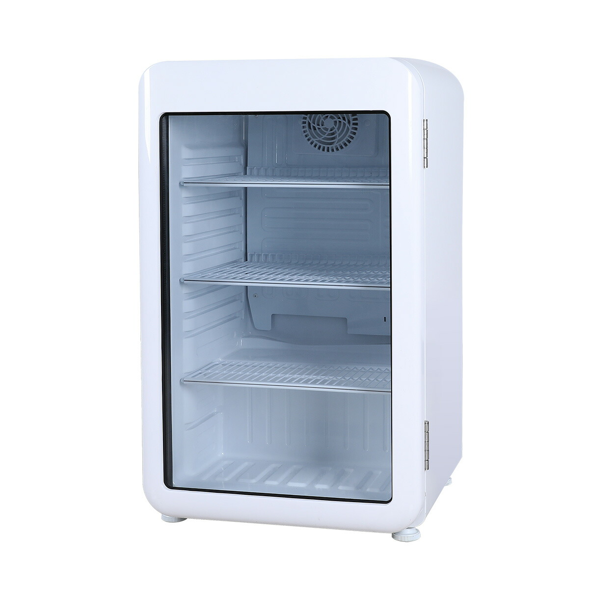 楽天市場】【春分セール！】 95L 白 レトロ 冷蔵ショーケース 小型 HJR