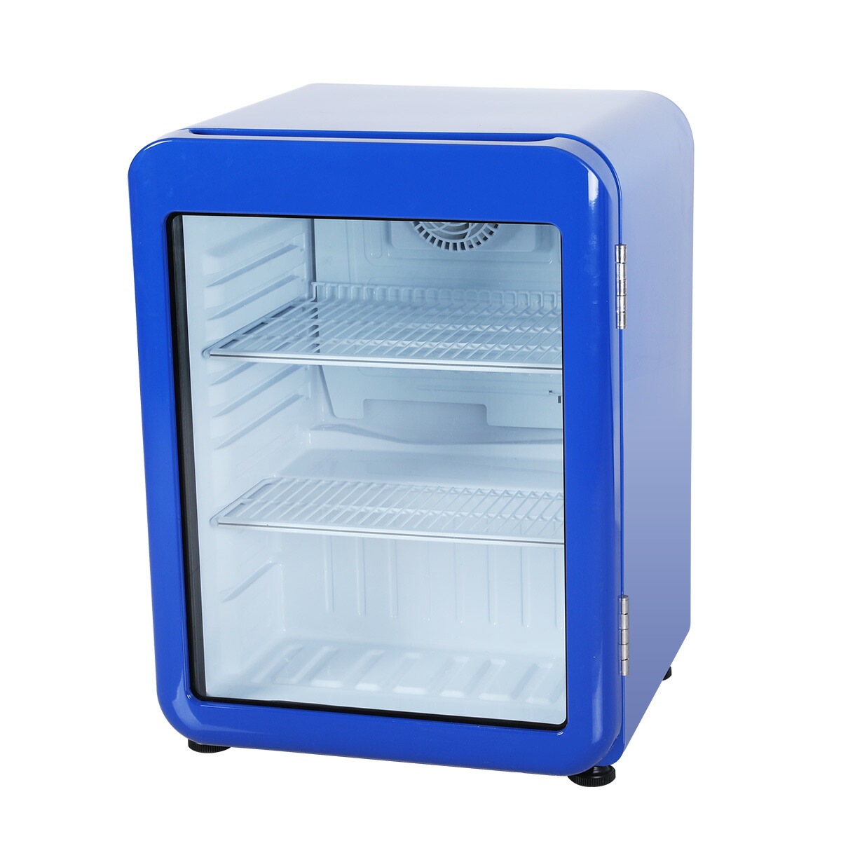 楽天市場】【アウトレット目玉特価】68L 青 レトロ 冷蔵ショーケース