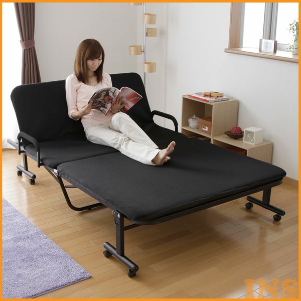 楽天市場】≪10%OFF≫ 折りたたみベッド セミダブル OTB-SD アイリス
