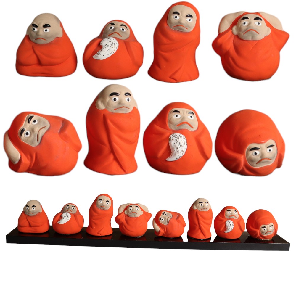 楽天市場】七転び八起き ダルマ 達磨 達磨大師 セット/ 七転八起(大