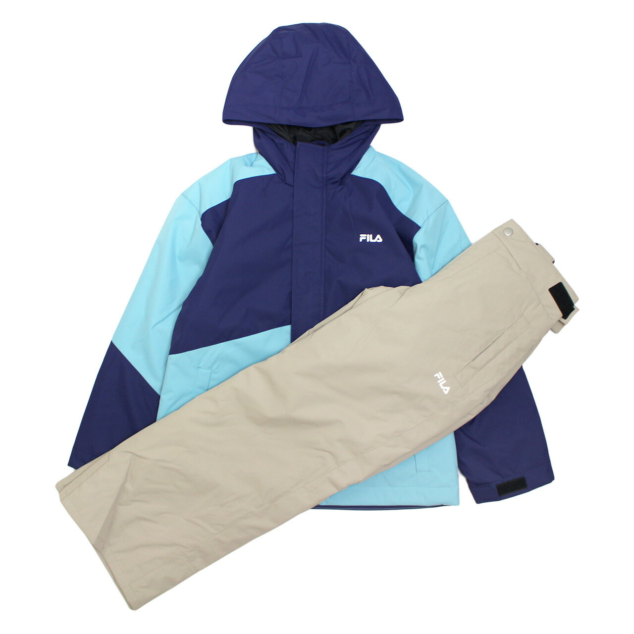 楽天市場】スキーウェア キッズ ジュニア 上下セット 男の子 女の子