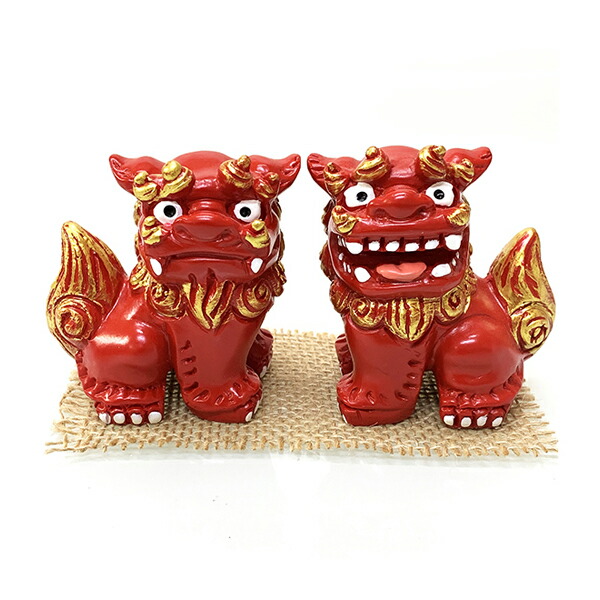 楽天市場】雑貨 沖縄 お土産 かわいい シーサー 置物 玄関 ペア 記念品