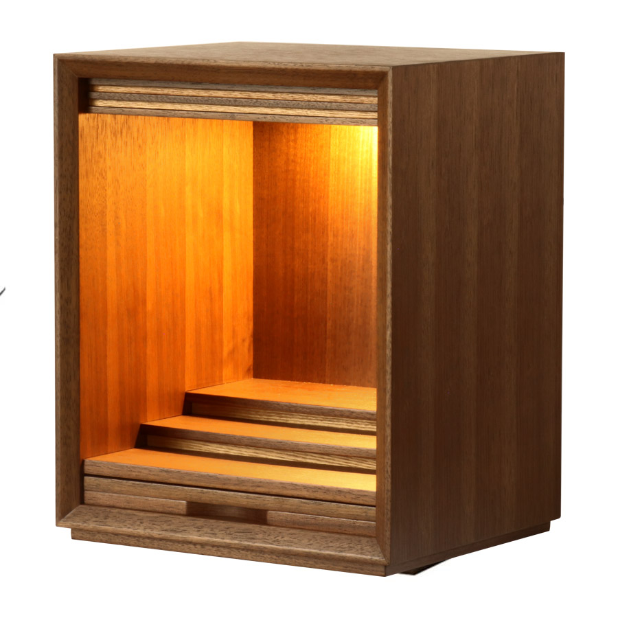 楽天市場】ミニ仏壇セット 「ワルツ 14号 セット」扉なしのモダンミニ