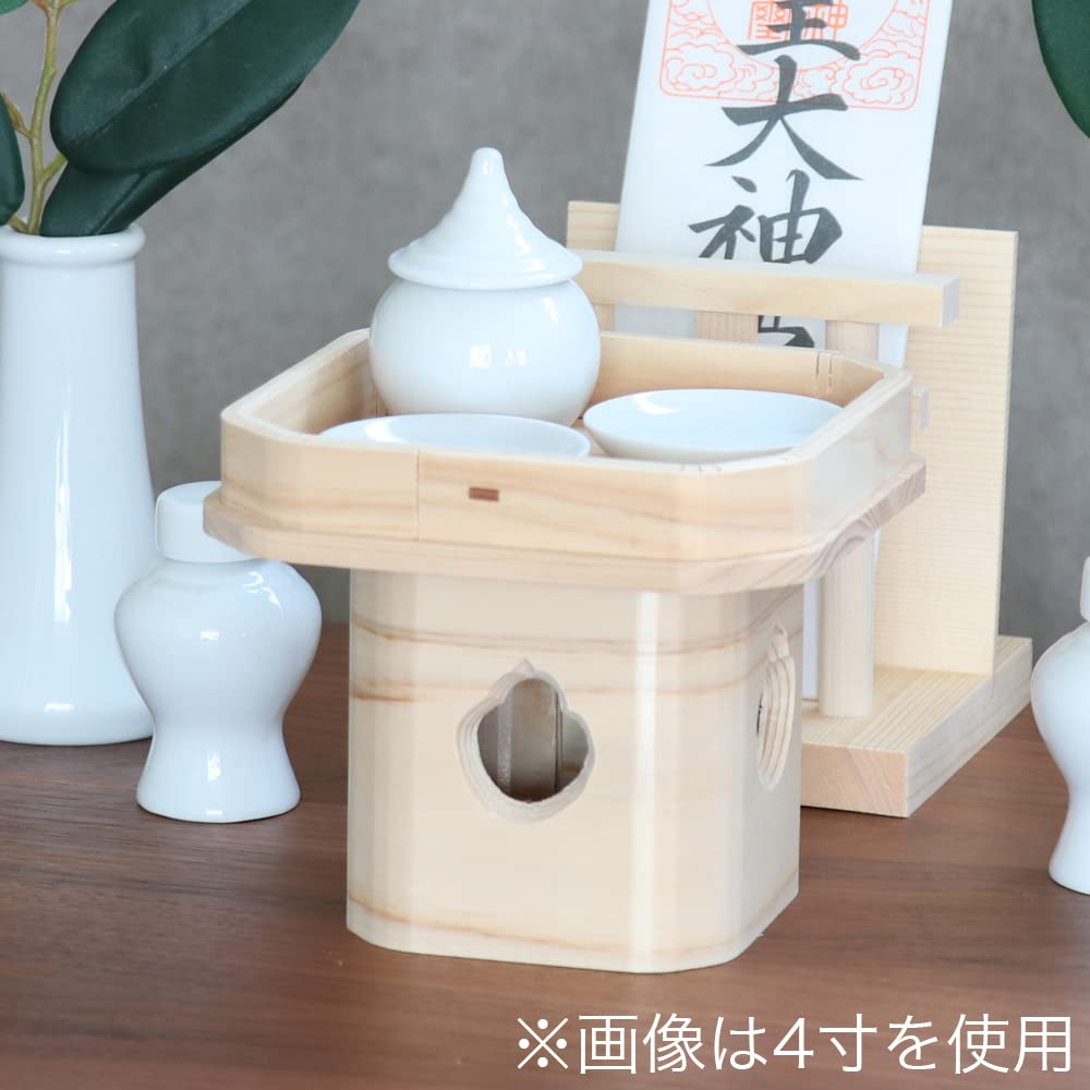 楽天市場】三宝 4寸 （ひのき） 神棚 神具 鏡餅 御供 祭壇 供物台 三方