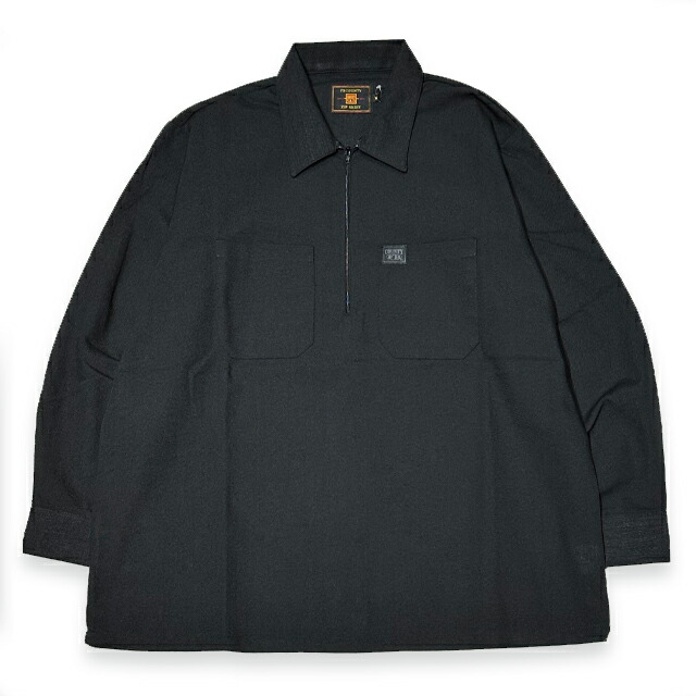 楽天市場】FB COUNTY エフビーカウンティ HALF ZIP L/S SHIRTS 長袖