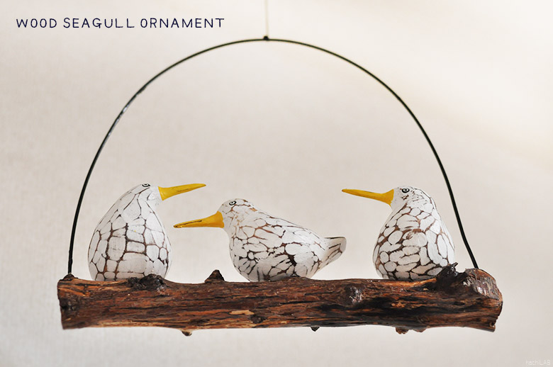 楽天市場】鳥 オブジェ （カモメのオーナメント） /天井 吊り下げ 飾り