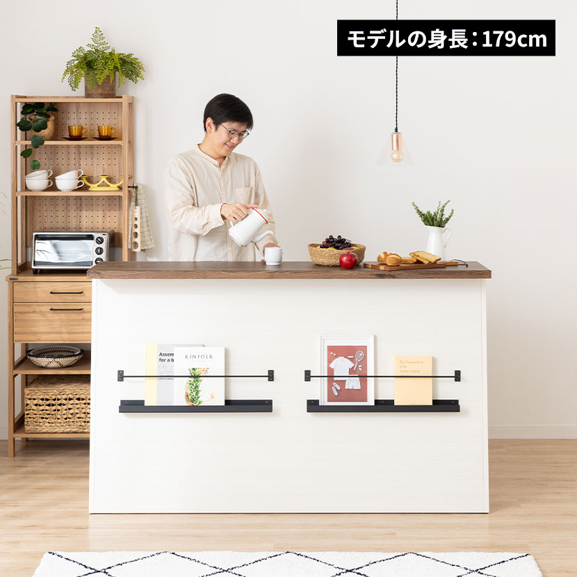 楽天市場】[最大10%OFF 4日20時〜]【設置無料】幅170cm カウンター