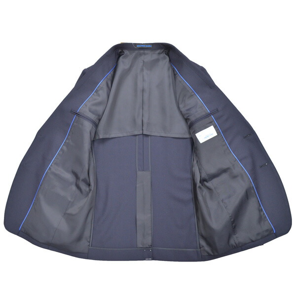 楽天市場】男子用制服ジャケット・濃紺・軽量ストレッチ サイズSS・S