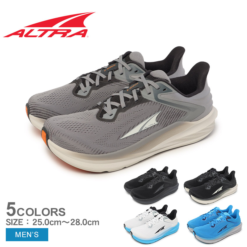 楽天市場】アルトラ ランニングシューズ メンズ トーリン 8 ブラック