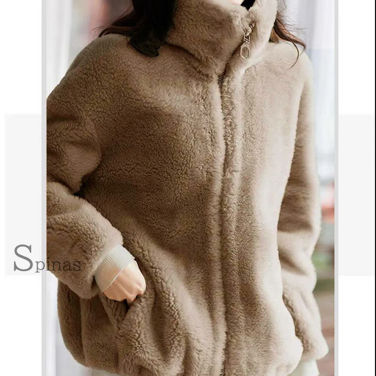 楽天市場】6XLまで 大人の上品ボア 40代 50代 ボアジャケット フリース