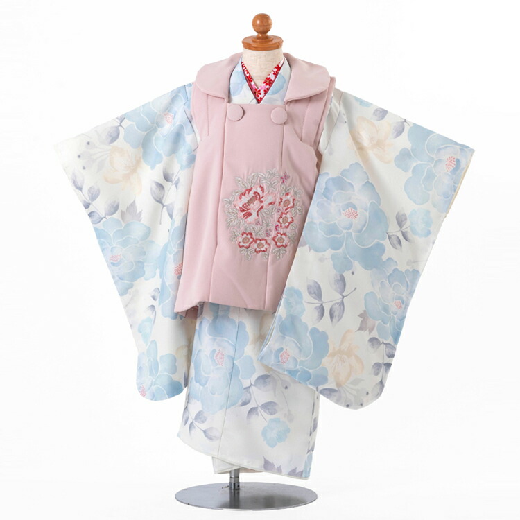 楽天市場】【レンタル】七五三 着物 3歳 被布セット 女の子 11点フル