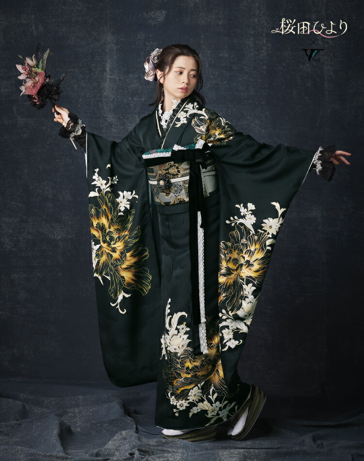 楽天市場】2024新作【Vcinq×桜田ひより】セミオーダー 振袖 レンタル