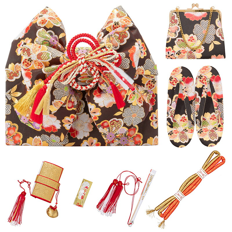 楽天市場】七五三 女の子 結び帯 はこせこセット バッグ 草履21cm 箱迫