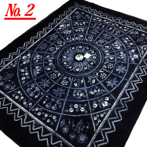 楽天市場】マルチクロス 草木染 手絞り 大判風呂敷 本染しぼり 草木染