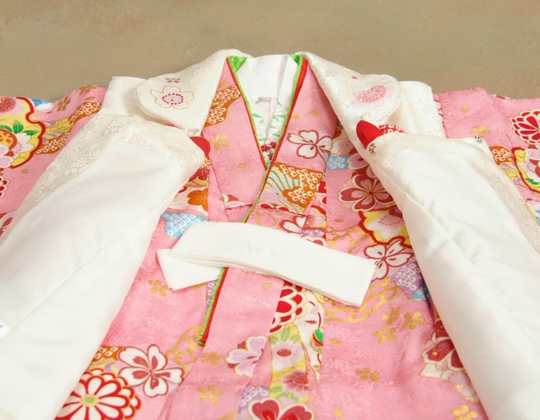 楽天市場】七五三 着物 3歳 絹100％ 正絹 京都花ひめブランド 女の子