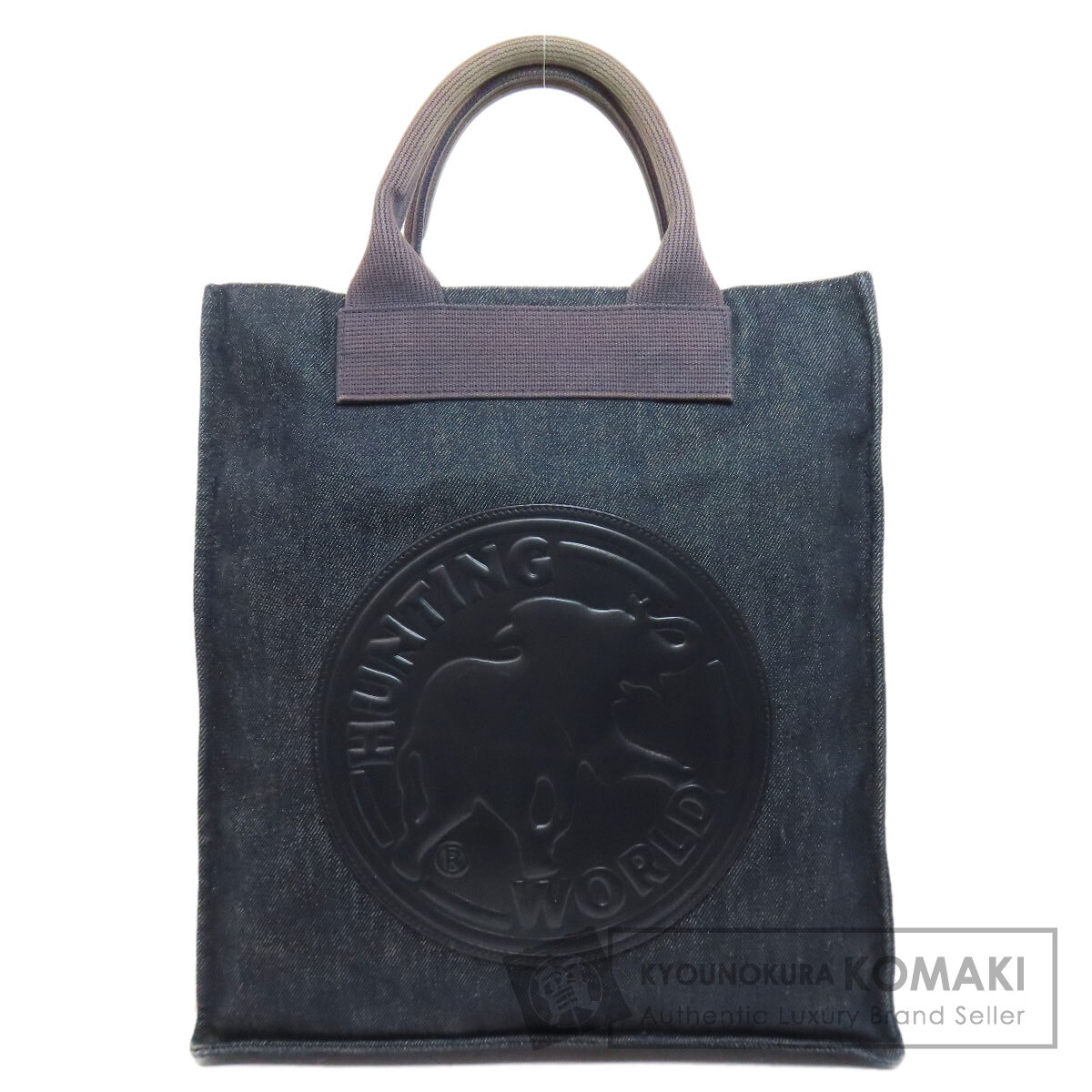 楽天市場】ハンティングワールド トートバッグ（カラーネイビー）の通販