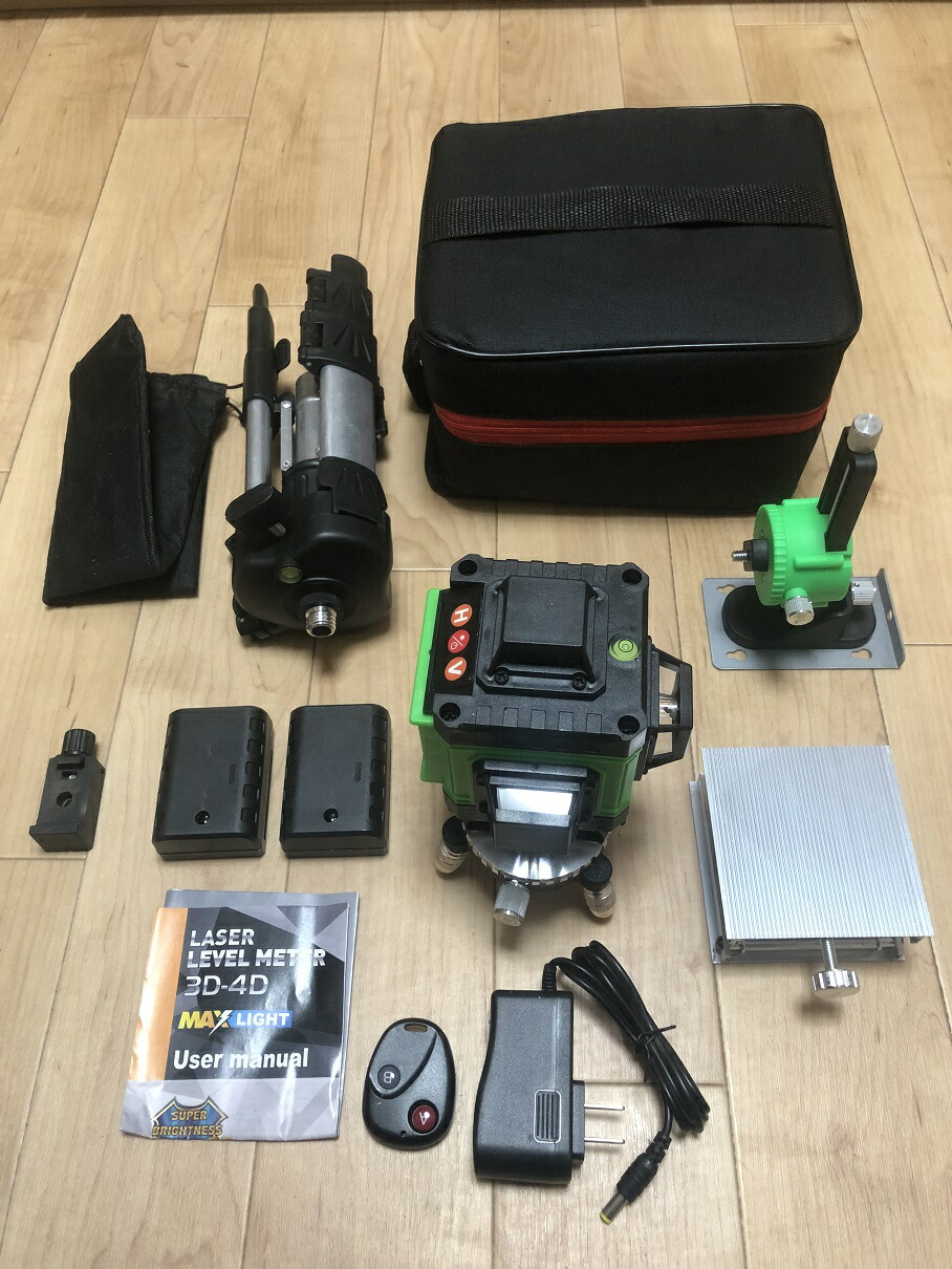 楽天市場】16ライングリーン レーザー墨出し器 測定器 墨出し機 墨出器