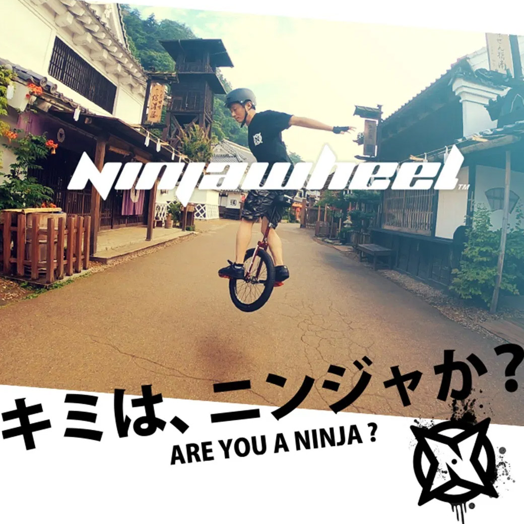楽天市場】一輪車 20インチ ニンジャウィール18 忍者 子供 大人 自転車