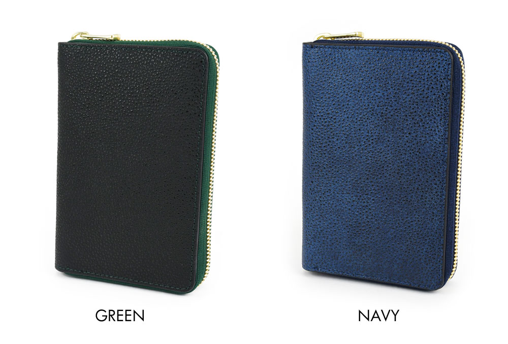 楽天市場】二つ折り財布 ラウンドファスナー メンズ 姫路黒桟革