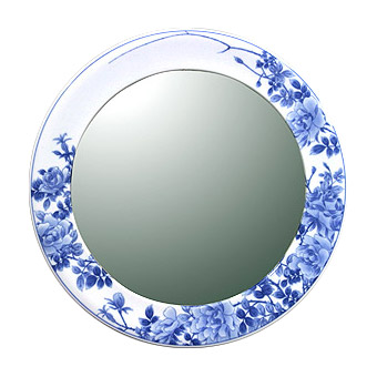 楽天市場】有田焼 伊万里焼 磁器 陶磁器 の 鏡 ミラー 400x400mm