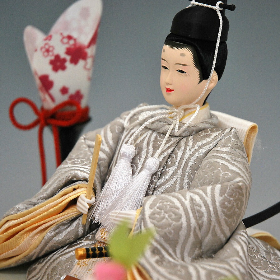 楽天市場】【セール】雛人形 ひな人形 K107 コンパクト オルゴール付