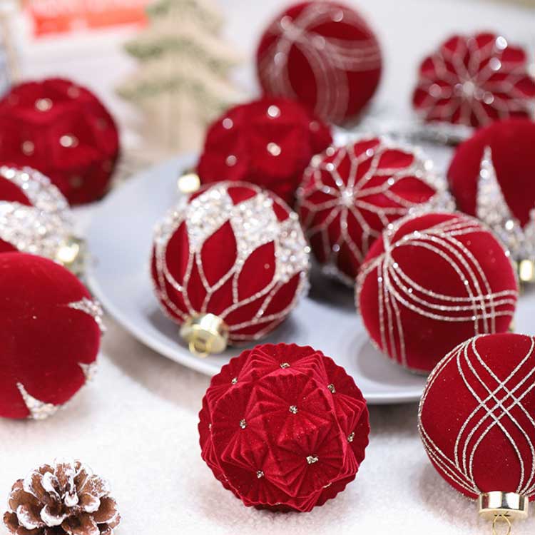 楽天市場】12個セット 飾り クリスマスツリー カラーボール おしゃれ