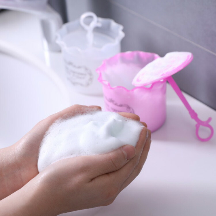 楽天市場】洗顔泡だて器 泡立て器 3個セット 洗顔用泡立て器 プッシュ