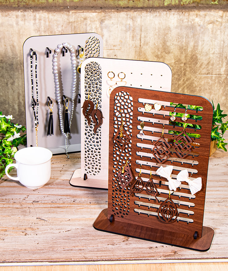 楽天市場】3/4〜 ☆10%OFF☆ アクセサリーラック 3色 4タイプから