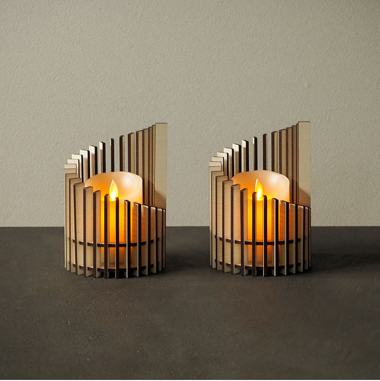 楽天市場】3/4〜 ☆10%OFF☆ キャンドルホルダー LED キャンドル