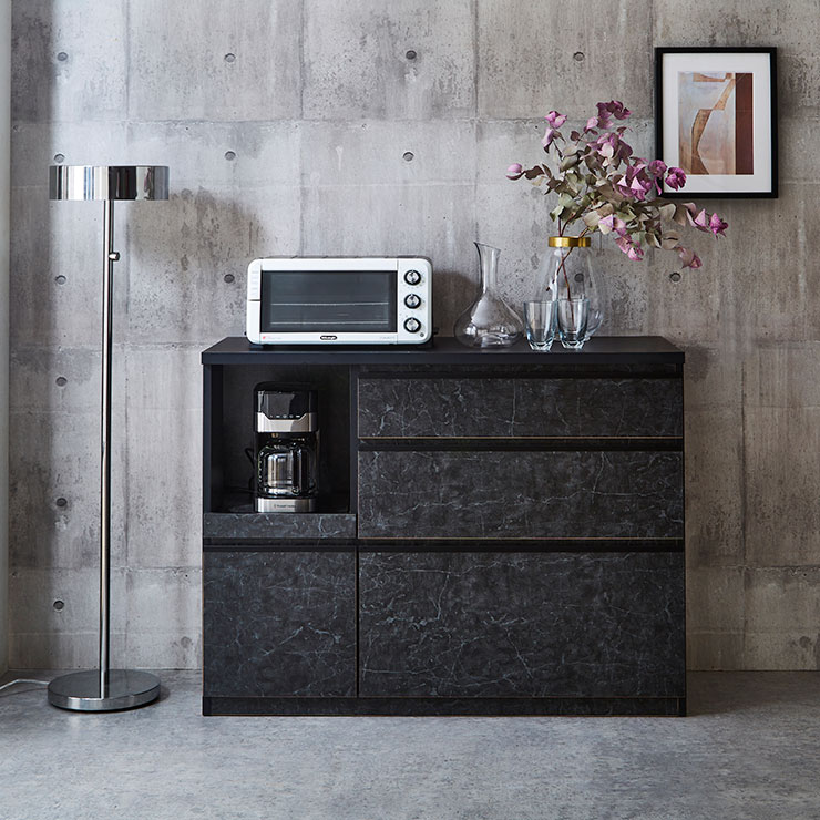 楽天市場】食器棚 大理石の通販