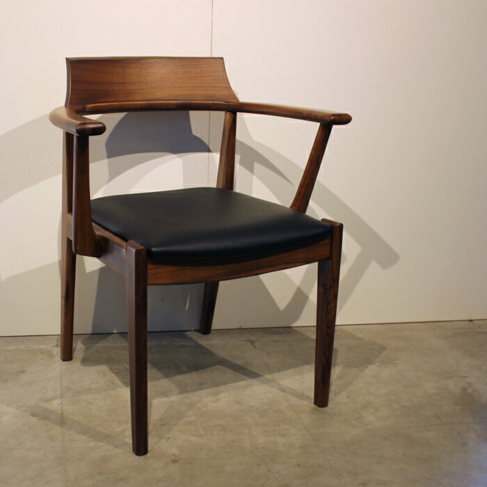 楽天市場】【1日はP20倍!!】アームチェア 肘付き 無垢材 モダンチェア