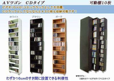 楽天市場】CD収納 DVD収納 12段 コミック収納 本収納 隙間収納 日本製