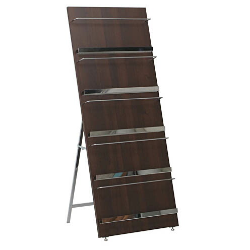 楽天市場】ウッドマガジンラック デコール 5段 ワイド マガジンラック