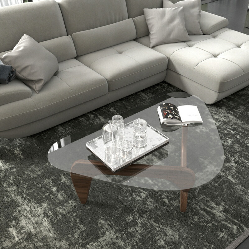 楽天市場】【公式】リビングテーブル ガラス NOGUCHI TABLE イサム