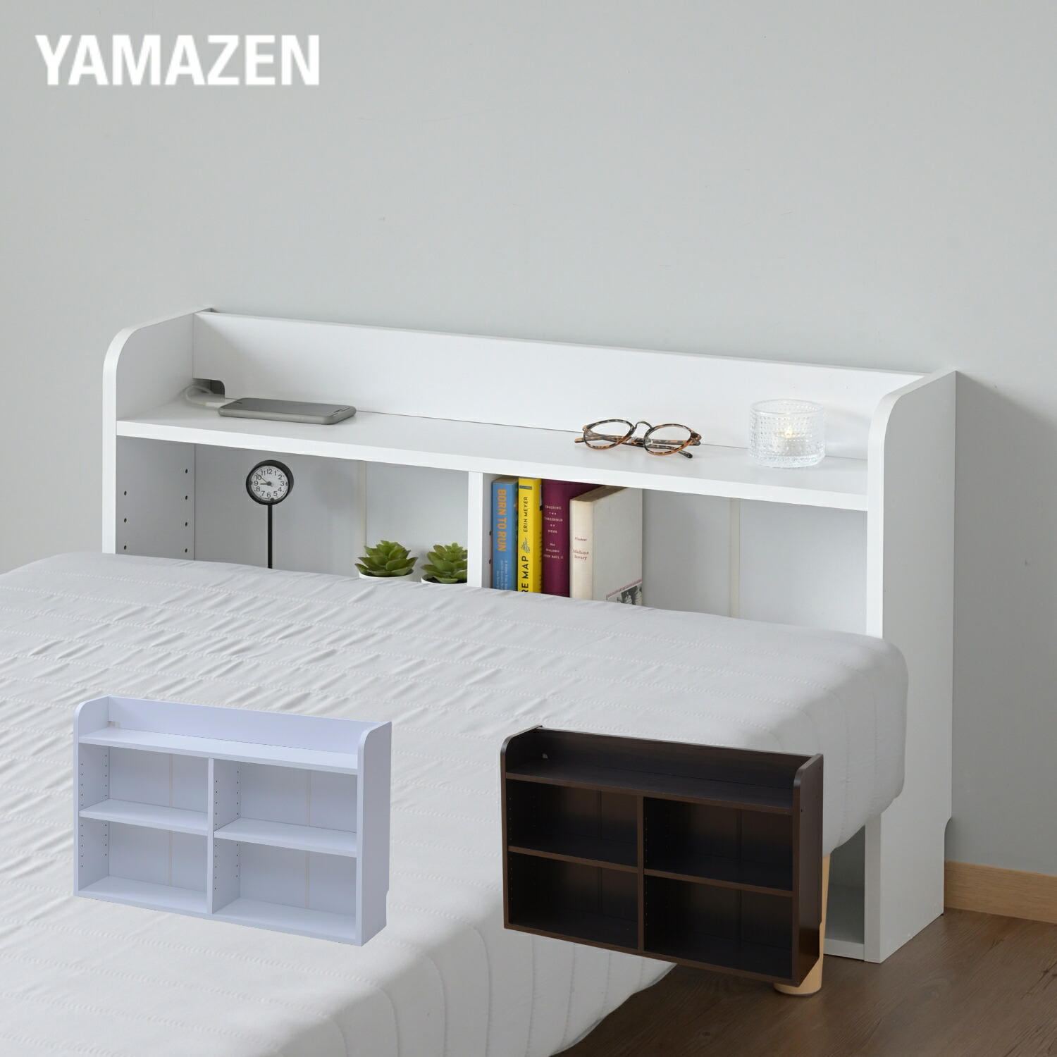 楽天市場】【10%OFFクーポン 3/16 23:59迄】 ベッド ヘッドボード 棚