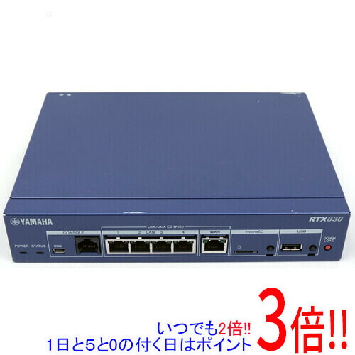 楽天市場】yamaha rtx 830（有線LAN｜ネットワーク機器）：パソコン