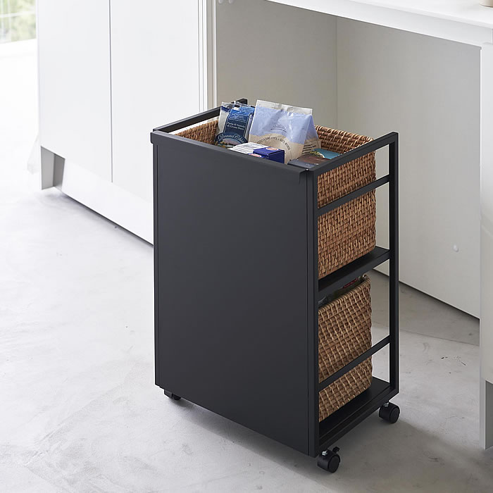 楽天市場】【3/5は最大P10倍♪】ワゴン おしゃれ 目隠しワゴン タワー