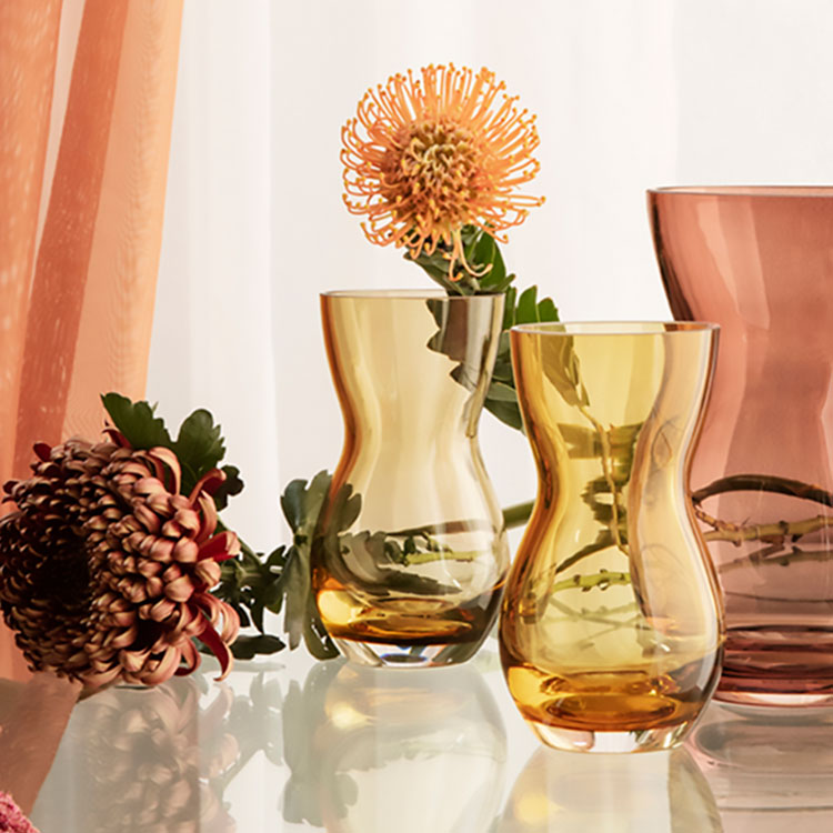 楽天市場】ホルムガード ガラスベース アンバー 16cm【国内正規品